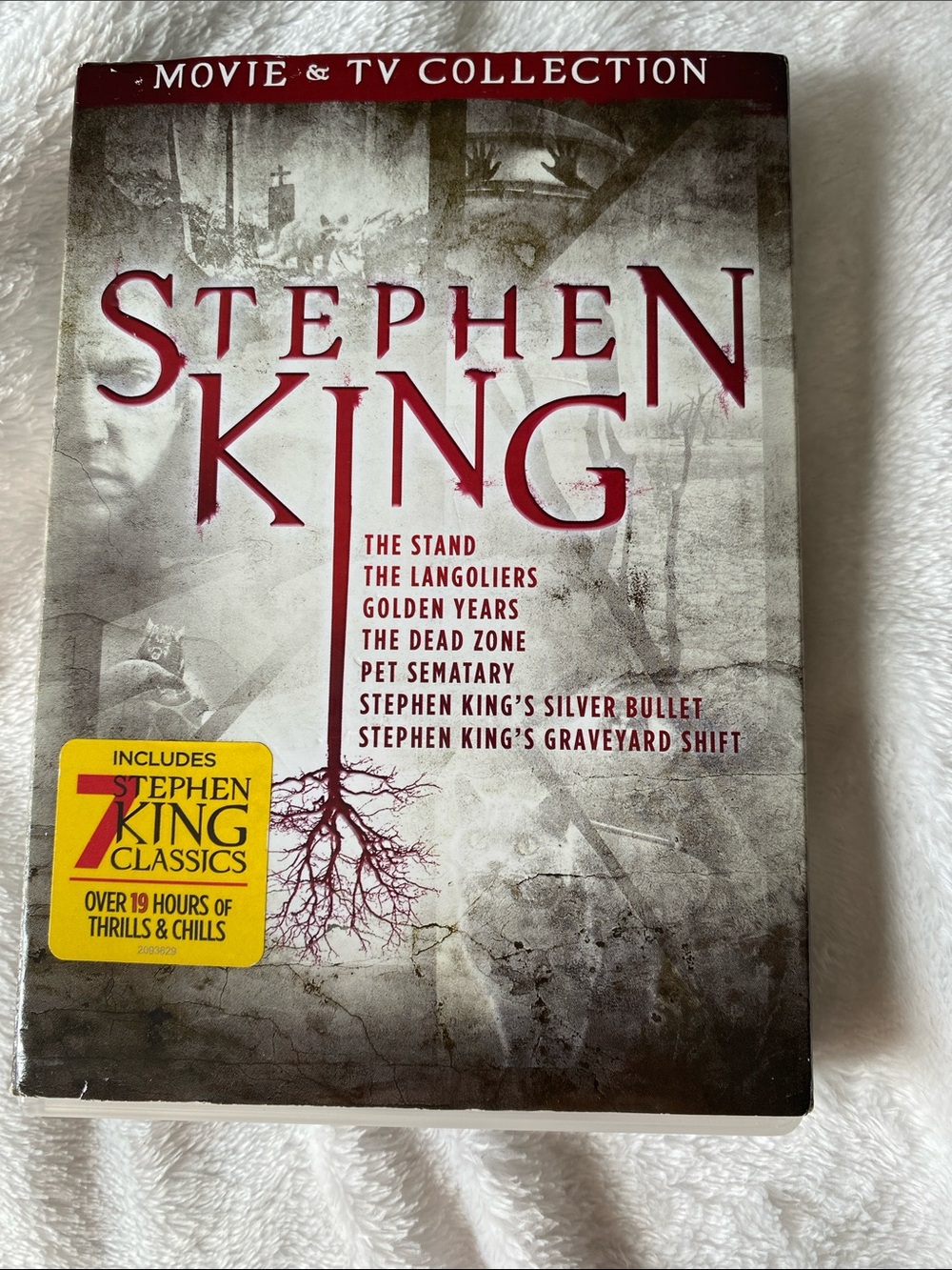 Stephen King Movie & TV Collection - Gray and Red Box Set